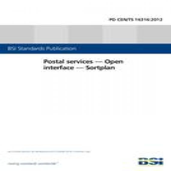 BS PD CEN/TS 16316:2012