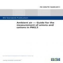 BS PD CEN/TR 16269:2011