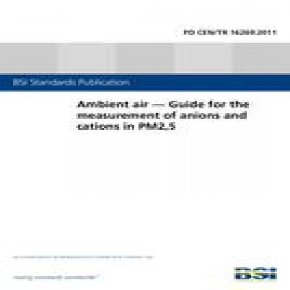 BS PD CEN/TR 16269:2011