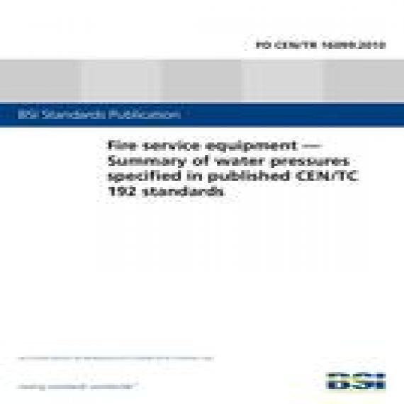 BS PD CEN/TR 16099:2010