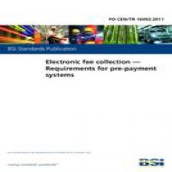 BS PD CEN/TR 16092:2011
