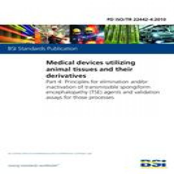BS PD ISO/TR 22442-4:2010