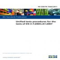BS PD CEN/TR 15642:2011