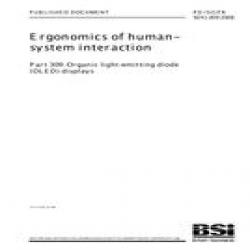 BS PD ISO/TR 9241-309:2008