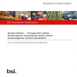 BS PD ISO/TS 21934-2:2024