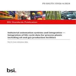 BS PD ISO/TS 15926-4:2024
