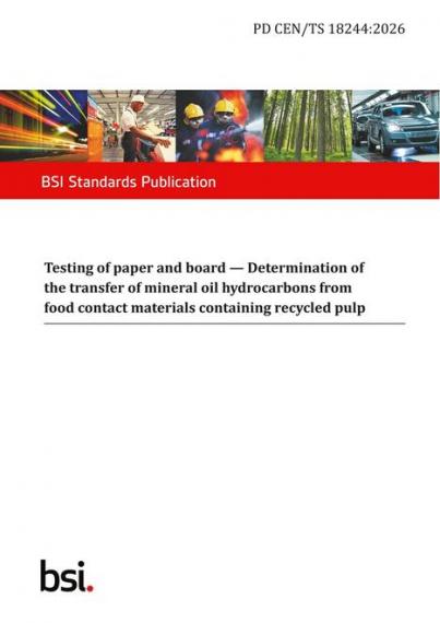BS PD CEN/TS 18244:2026